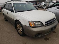Salvage cars for sale from Copart Brighton, CO: 2000 Subaru Legacy Outback