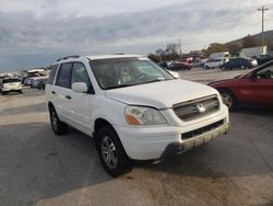 Honda Pilot salvage cars for sale: 2004 Honda Pilot EXL