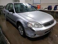 Salvage cars for sale at Elgin, IL auction: 1999 Honda Civic LX