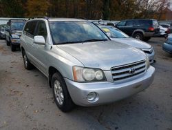 Toyota salvage cars for sale: 2003 Toyota Highlander Limited