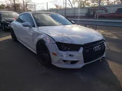 Salvage cars for sale from Copart Brookhaven, NY: 2016 Audi S7 Prestige