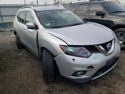 Salvage cars for sale from Copart Chicago Heights, IL: 2015 Nissan Rogue S