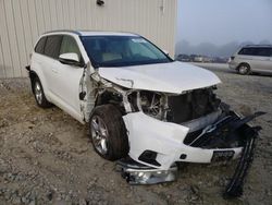 Salvage cars for sale at Byron, GA auction: 2015 Toyota Highlander Limited