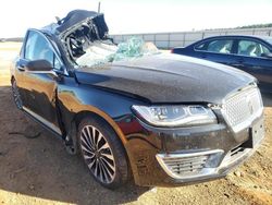 Lincoln salvage cars for sale: 2017 Lincoln MKZ Black Label