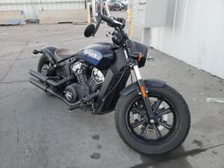 Buy Salvage Motorcycles For Sale now at auction: 2021 Indian Motorcycle Co. Scout Bobb