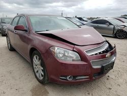 Salvage cars for sale from Copart Rocky View County, AB: 2011 Chevrolet Malibu LTZ