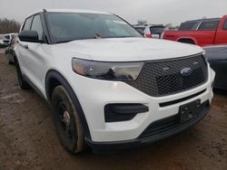 Salvage cars for sale at Hillsborough, NJ auction: 2020 Ford Explorer Police Interceptor