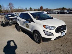 Ford Ecosport S salvage cars for sale: 2020 Ford Ecosport S