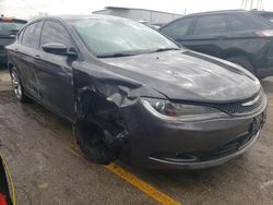 Salvage cars for sale at Chicago Heights, IL auction: 2015 Chrysler 200 S