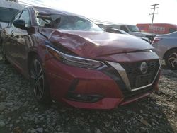 Salvage Cars with No Bids Yet For Sale at auction: 2021 Nissan Sentra SR