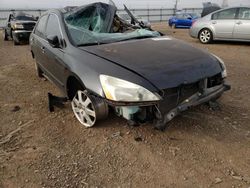 Honda salvage cars for sale: 2005 Honda Accord EX