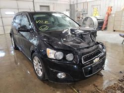 Salvage cars for sale at Columbia, MO auction: 2012 Chevrolet Sonic LT