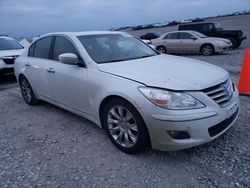 Hyundai salvage cars for sale: 2009 Hyundai Genesis 3.8L