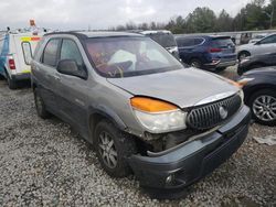 Buick Rendezvous salvage cars for sale: 2002 Buick Rendezvous CX