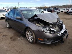 Salvage cars for sale at New Britain, CT auction: 2011 Ford Fusion SE