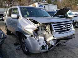 Vehiculos salvage en venta de Copart Mendon, MA: 2012 Honda Pilot EXL