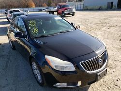 Salvage cars for sale at Hampton, VA auction: 2013 Buick Regal Premium