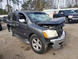 Salvage cars for sale at Harleyville, SC auction: 2004 Nissan Armada SE