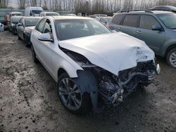 Salvage cars for sale at Arlington, WA auction: 2015 Mercedes-Benz C 300 4matic