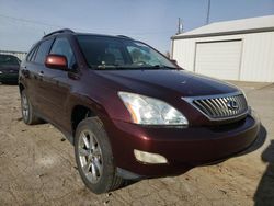 Salvage cars for sale from Copart Lexington, KY: 2008 Lexus RX 350