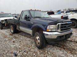 Salvage trucks for sale at Rogersville, MO auction: 2002 Ford F350 Super Duty