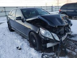Salvage cars for sale at Elgin, IL auction: 2010 Mercedes-Benz E 350