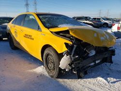 Salvage cars for sale from Copart Elgin, IL: 2017 Toyota Camry Hybrid