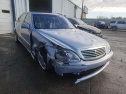 Salvage cars for sale at Montgomery, AL auction: 2001 Mercedes-Benz S 500