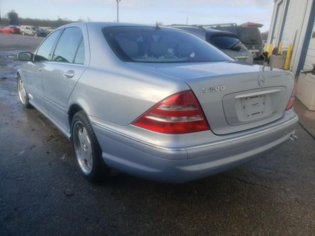 2001 Mercedes-Benz S 500