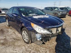 Hyundai salvage cars for sale: 2012 Hyundai Sonata GLS