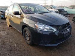 Nissan salvage cars for sale: 2016 Nissan Sentra S