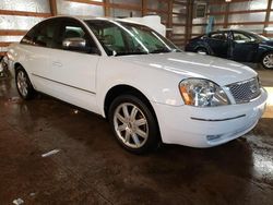Salvage cars for sale from Copart Dyer, IN: 2005 Ford Five Hundred Limited