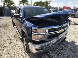 Chevrolet salvage cars for sale: 2014 Chevrolet Silverado C1500 LT