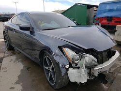 Carros salvage para piezas a la venta en subasta: 2012 Infiniti G37