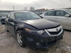 Salvage cars for sale from Copart Dyer, IN: 2010 Acura TSX