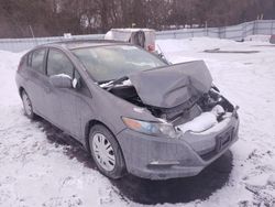 Salvage cars for sale from Copart London, ON: 2010 Honda Insight LX