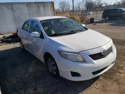 Salvage cars for sale from Copart Sikeston, MO: 2010 Toyota Corolla Base