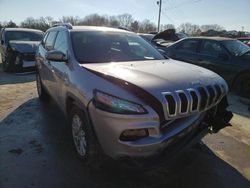 Salvage cars for sale from Copart Lebanon, TN: 2018 Jeep Cherokee Latitude