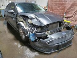 Salvage cars for sale at Dyer, IN auction: 2017 Ford Fusion SE