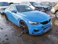 Salvage cars for sale from Copart Elgin, IL: 2017 BMW M4