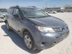 Salvage cars for sale from Copart Haslet, TX: 2014 Toyota Rav4 LE