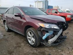 Salvage cars for sale at Chicago Heights, IL auction: 2014 Acura RDX Technology
