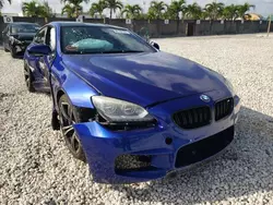 BMW m6 salvage cars for sale: 2013 BMW M6