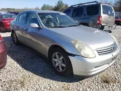 Salvage cars for sale at auction: 2004 Infiniti G35