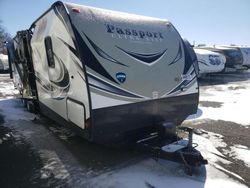 Salvage trucks for sale at Cahokia Heights, IL auction: 2018 Passport Travel Trailer