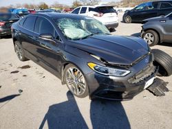 Ford Fusion Titanium salvage cars for sale: 2017 Ford Fusion Titanium