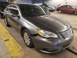 Salvage cars for sale from Copart Dyer, IN: 2013 Chrysler 200 Touring