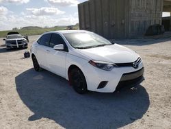 Toyota Vehiculos salvage en venta: 2016 Toyota Corolla L