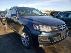 Salvage cars for sale at Brookhaven, NY auction: 2014 Volkswagen Touareg V6 TDI