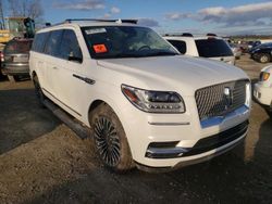 Salvage cars for sale from Copart Arlington, WA: 2020 Lincoln Navigator L Black Label